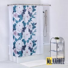 Штора для ванной Raging Flora