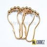 Кольца для штор Piercing Yellow Gold 16 шт. фото 4