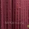 Штора для ванной BIG бордовая фото 5